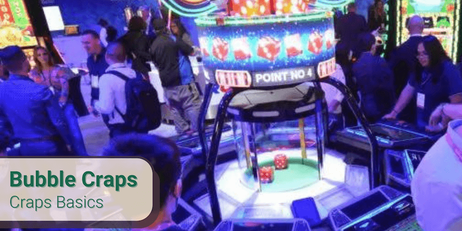 bubble craps shoot to win craps machine