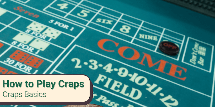 how to play craps in a casino