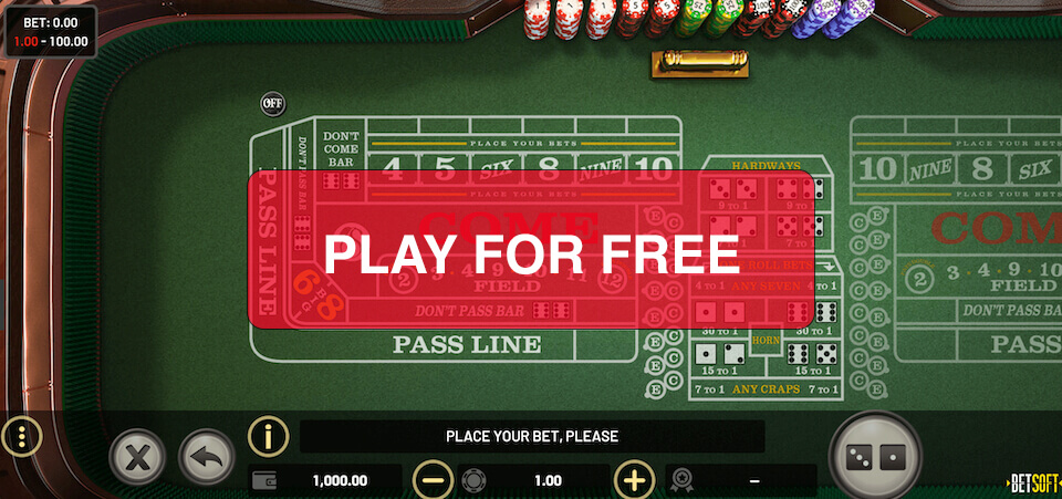 play craps for free